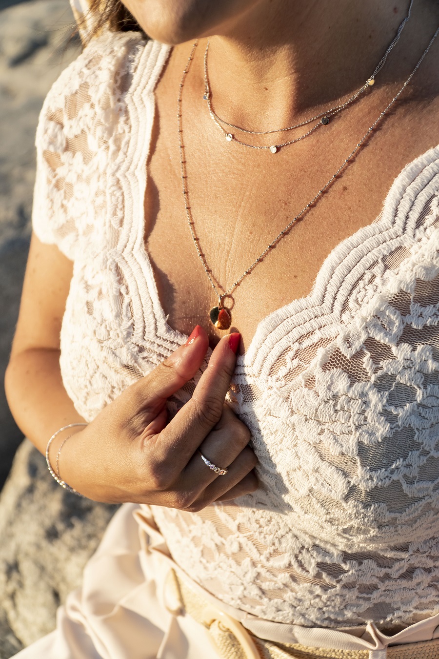 buenaletra joyas oro plata online tienda verano pulseras anillos collares pendientes personalizados sueltos regalos 